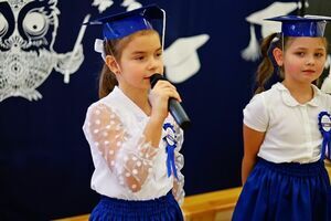 Pasowanie na ucznia w SP Mrowiny