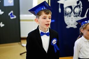 Pasowanie na ucznia w SP Mrowiny