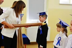 Pasowanie na ucznia w SP Mrowiny