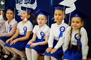 Pasowanie na ucznia w SP Mrowiny