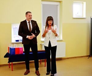 Pasowanie na ucznia w SP Mrowiny