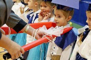 Pasowanie pierwszoklasistów w SP Imbramowice