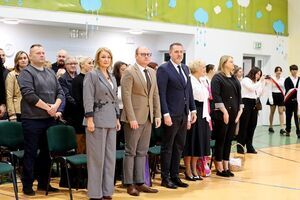 Pasowanie pierwszoklasistów w SP Imbramowice