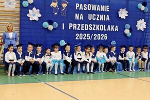 Pasowanie pierwszoklasistów w SP Imbramowice