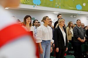 Pasowanie pierwszoklasistów w SP Imbramowice