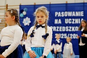Pasowanie pierwszoklasistów w SP Imbramowice