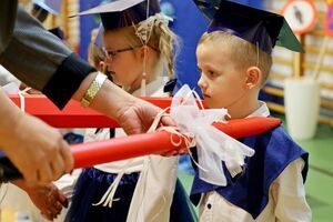 Pasowanie pierwszoklasistów w SP Imbramowice