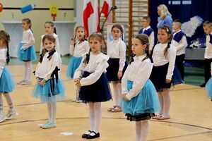 Pasowanie pierwszoklasistów w SP Imbramowice