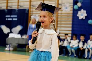 Pasowanie pierwszoklasistów w SP Imbramowice