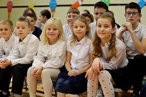 Pasowanie pierwszoklasistów w SP Imbramowice