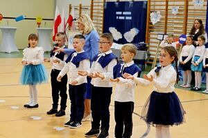 Pasowanie pierwszoklasistów w SP Imbramowice