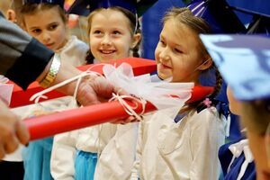 Pasowanie pierwszoklasistów w SP Imbramowice