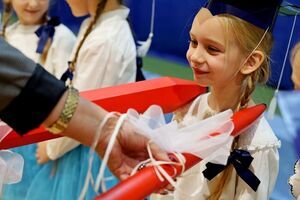 Pasowanie pierwszoklasistów w SP Imbramowice