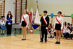 Pasowanie pierwszoklasistów w SP Imbramowice