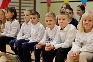 Pasowanie pierwszoklasistów w SP Imbramowice