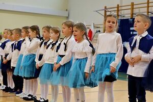 Pasowanie pierwszoklasistów w SP Imbramowice