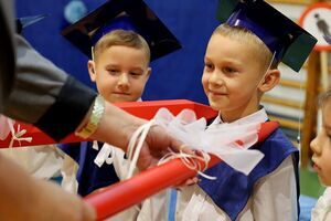 Pasowanie pierwszoklasistów w SP Imbramowice