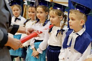 Pasowanie pierwszoklasistów w SP Imbramowice