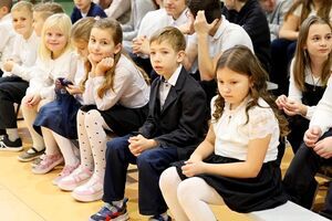 Pasowanie pierwszoklasistów w SP Imbramowice