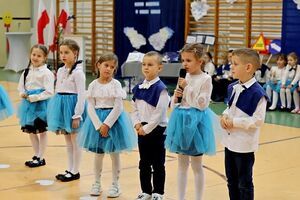 Pasowanie pierwszoklasistów w SP Imbramowice