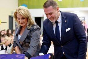 Pasowanie pierwszoklasistów w SP Imbramowice