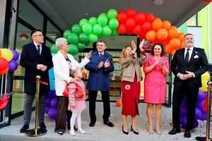 Bajkowe Przedszkole i Żłobek Miejski w Żarowie otwarte po termomodernizacji i remoncie