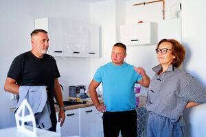 Budynek przy ul. Sikorskiego 2 w Żarowie jak nowy