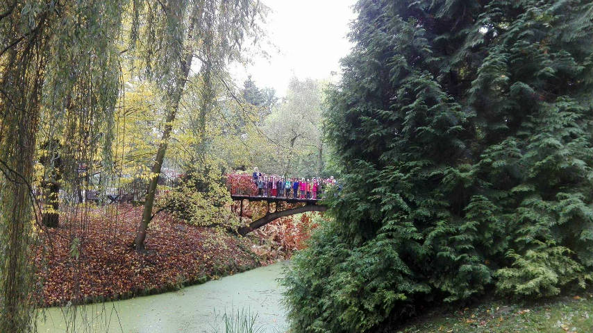 Przedszkolaki z Nasutowa w Ogrodzie Botanicznym