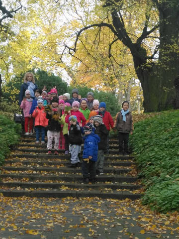 Przedszkolaki z Nasutowa w Ogrodzie Botanicznym