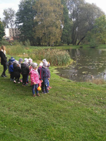 Przedszkolaki z Nasutowa w Ogrodzie Botanicznym