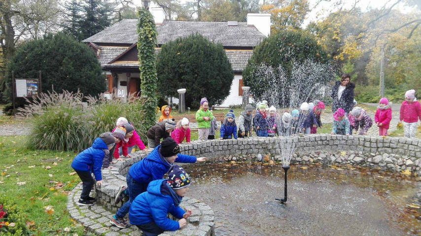 Przedszkolaki z Nasutowa w Ogrodzie Botanicznym