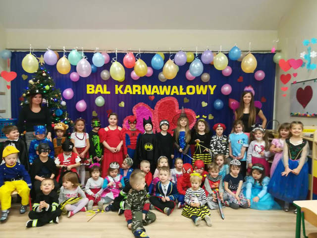 BAL KARNAWAŁOWY w przedszkolu 