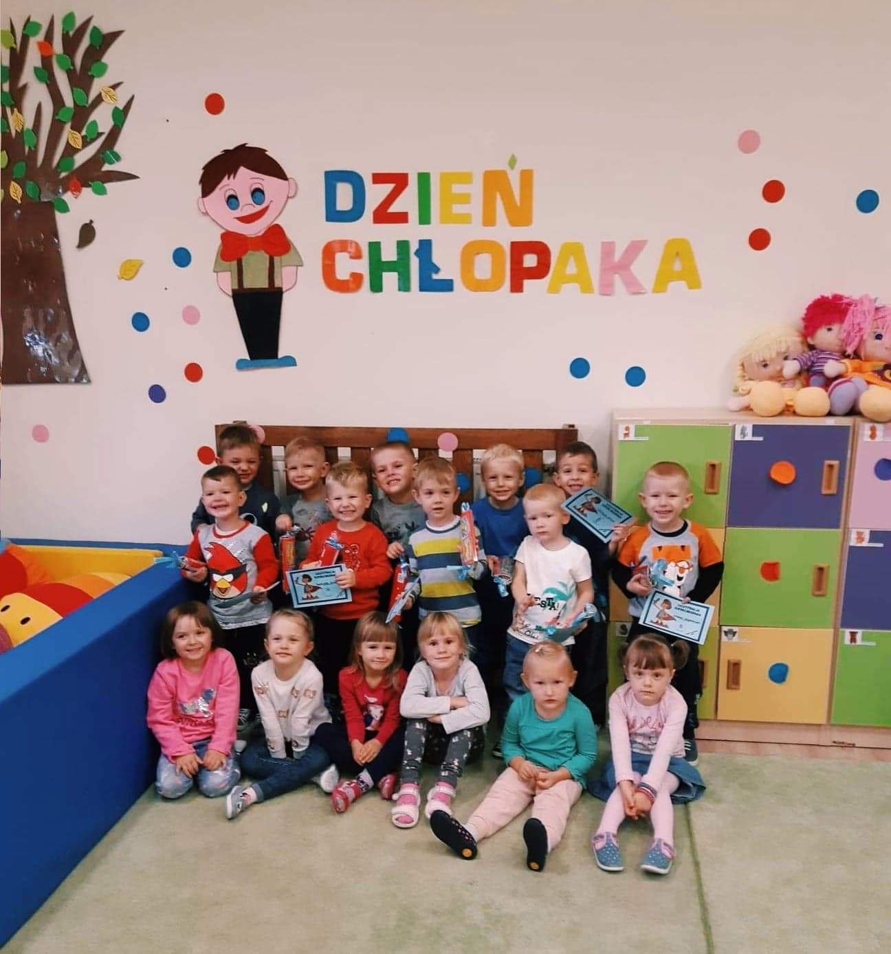 DZIEŃ CHŁOPAKA w przedszkolu w Nasutowie