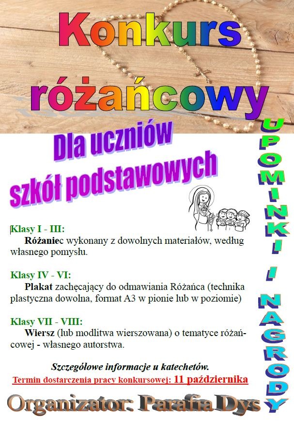 Konkurs różańcowy