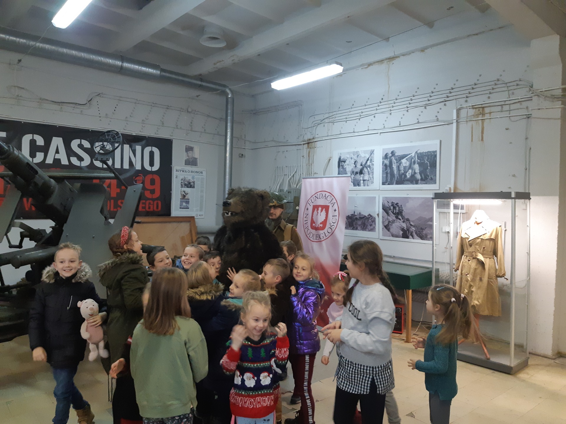 Lekcja patriotyczna w Muzeum Polskich Sił Zbrojnych