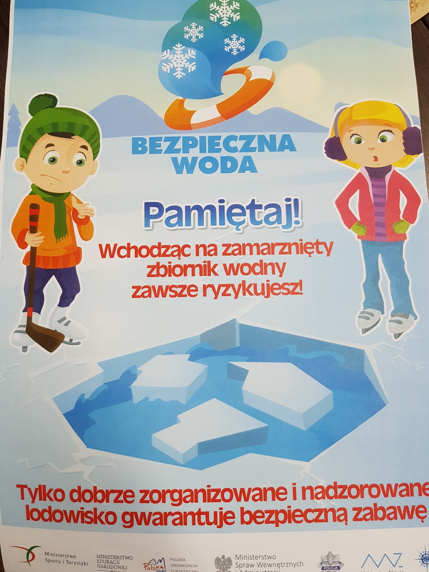 Pamiętaj o bezpieczeństwie podczas ferii zimowych!