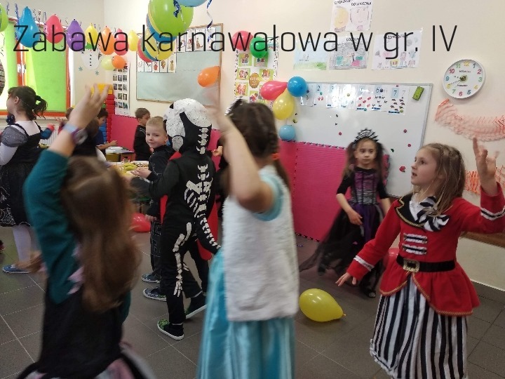 Bal Karnawałowy w przedszkolu