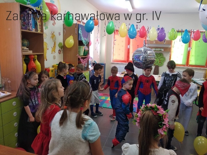 Bal Karnawałowy w przedszkolu