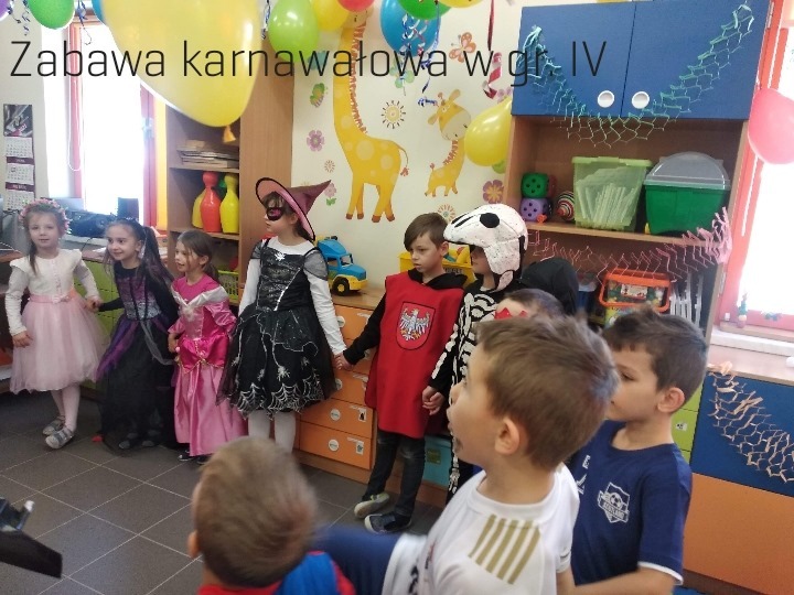 Bal Karnawałowy w przedszkolu