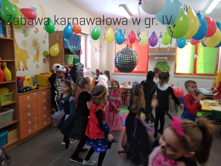 Bal Karnawałowy w przedszkolu