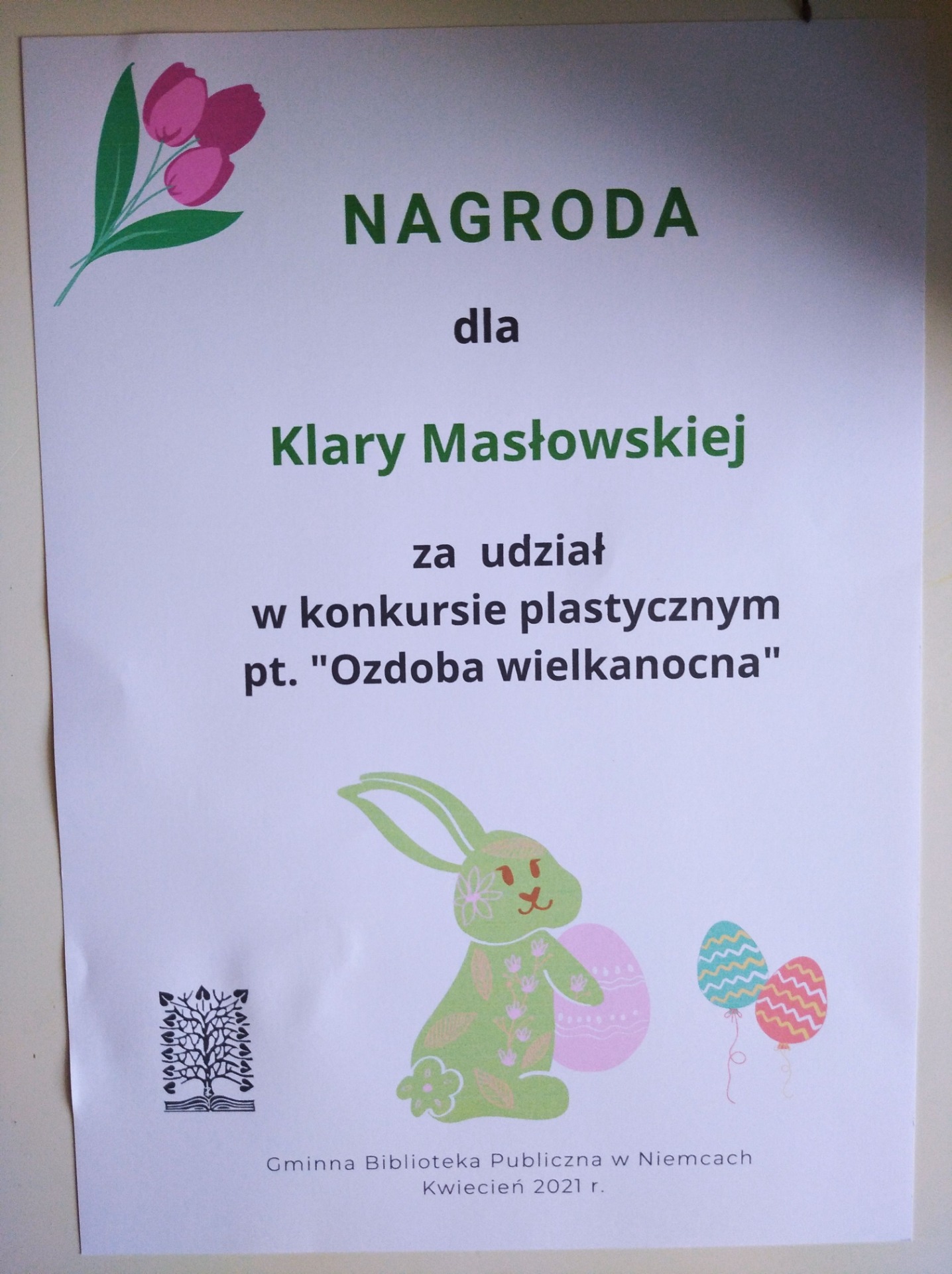 Nasze sukcesy w konkursie plastycznym