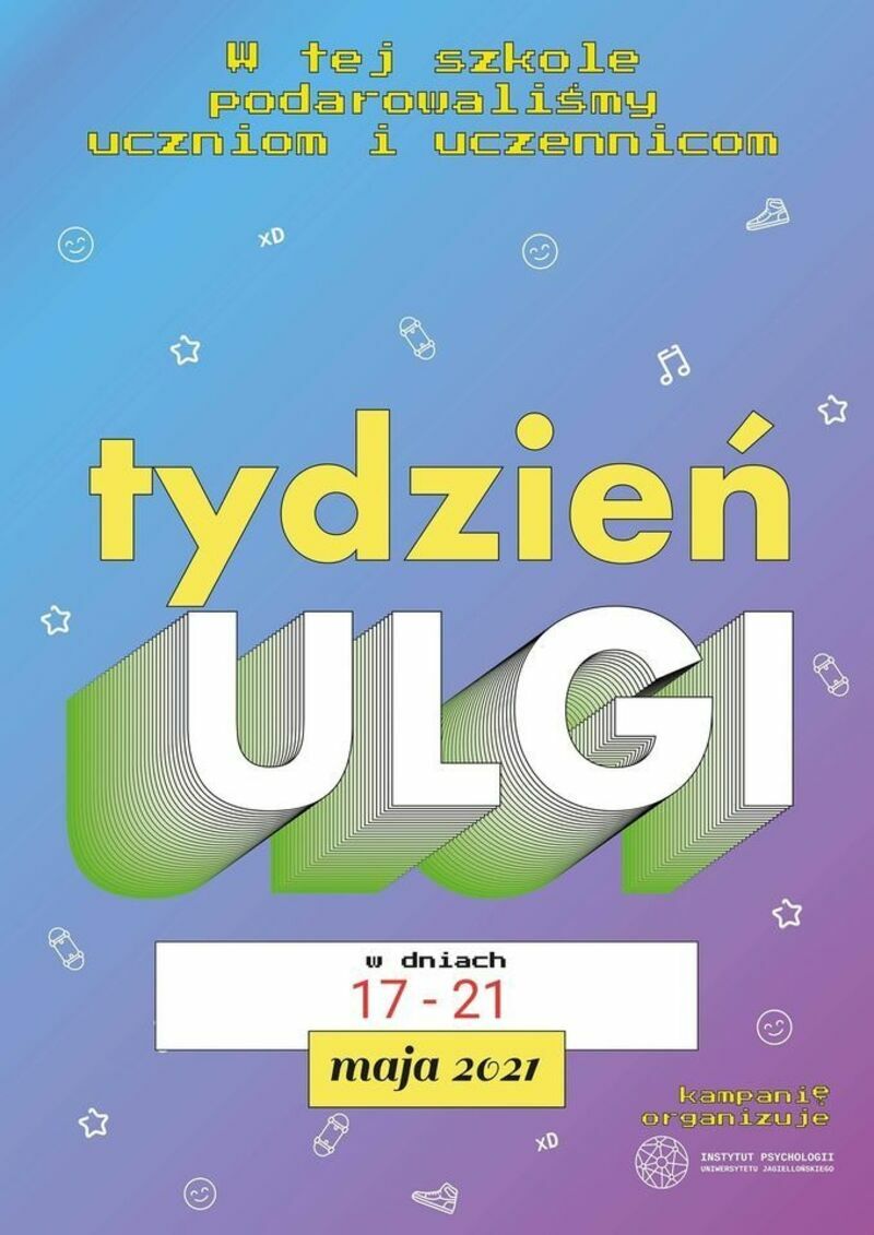 Tydzień ulgi w naszej szkole