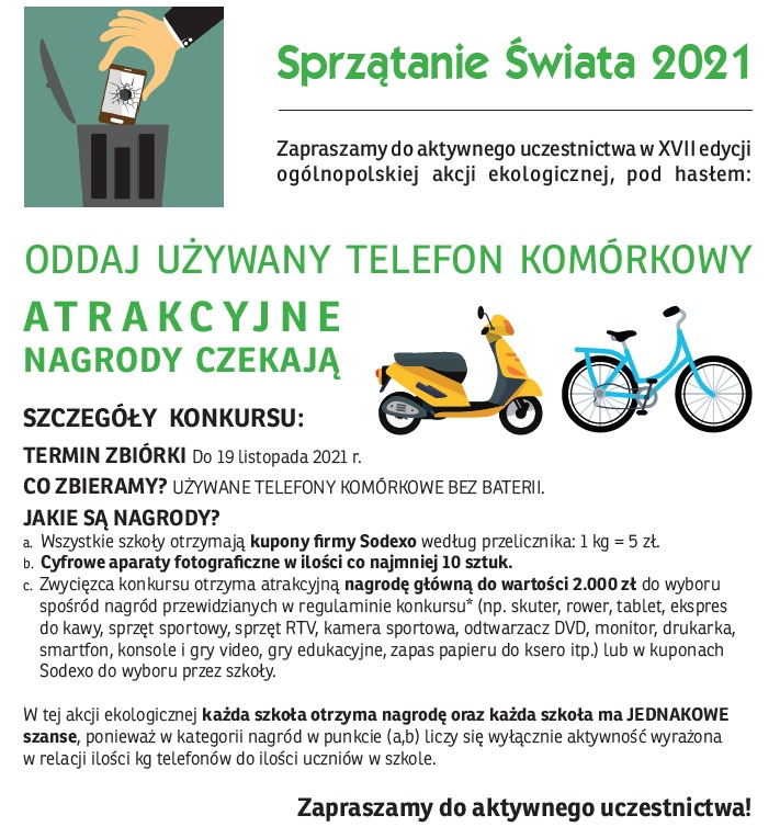 Akcja ekologiczna &quot;Sprzątanie Świata 2021&quot;