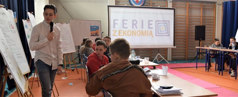 Realizacja projektu edukacyjnego &quot;Ferie z ekonomią&quot;