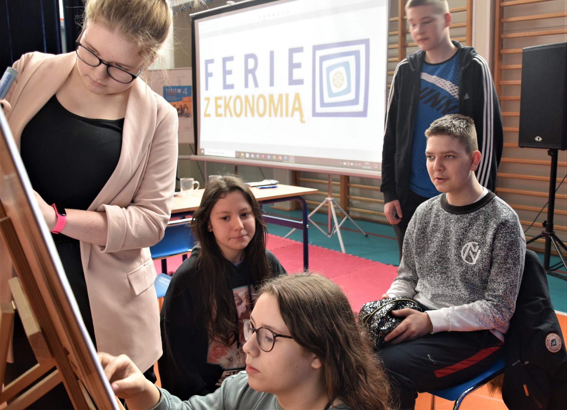 Realizacja projektu edukacyjnego &quot;Ferie z ekonomią&quot;