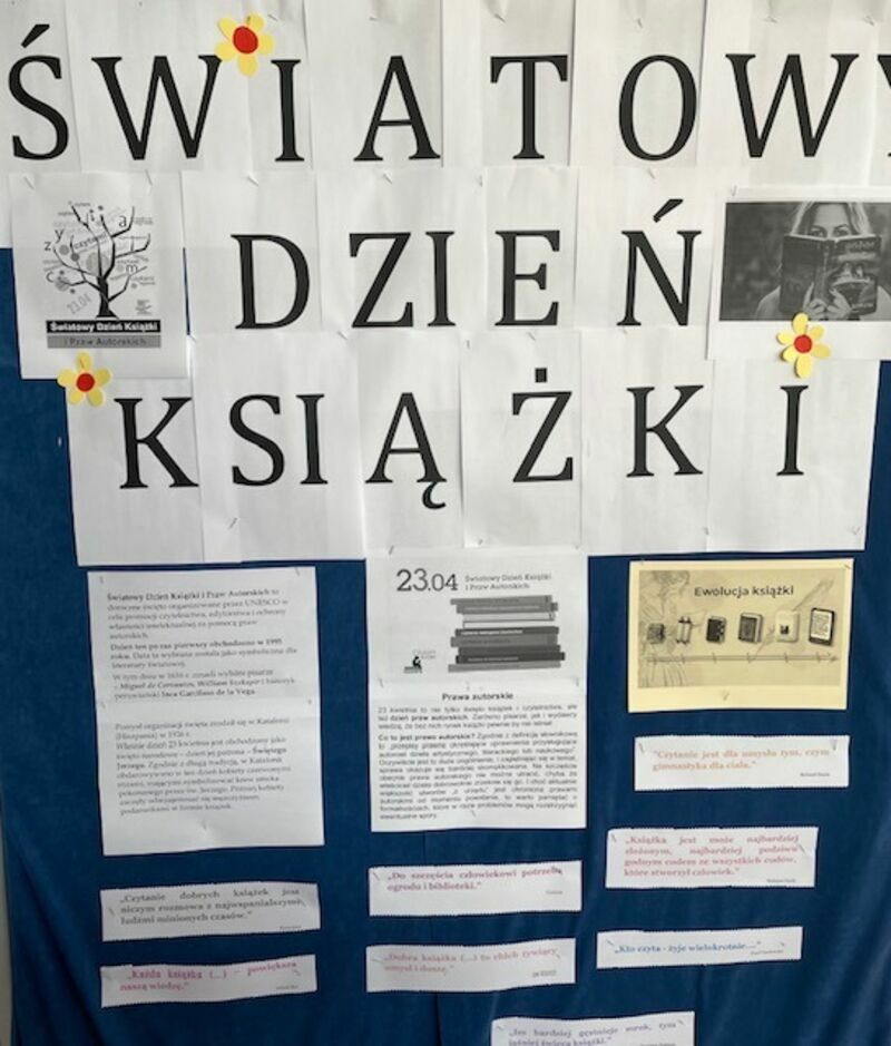 Światowy Dzień Książki i Praw Autorskich