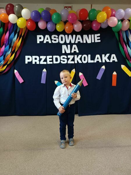 PASOWANIE NA PRZEDSZKOLAKA