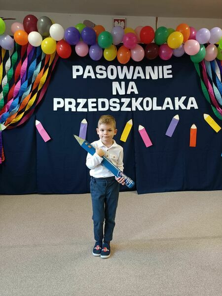 PASOWANIE NA PRZEDSZKOLAKA