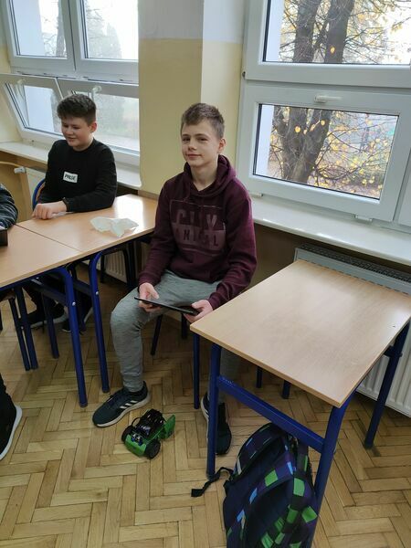 Programowanie robotów klasa 8b