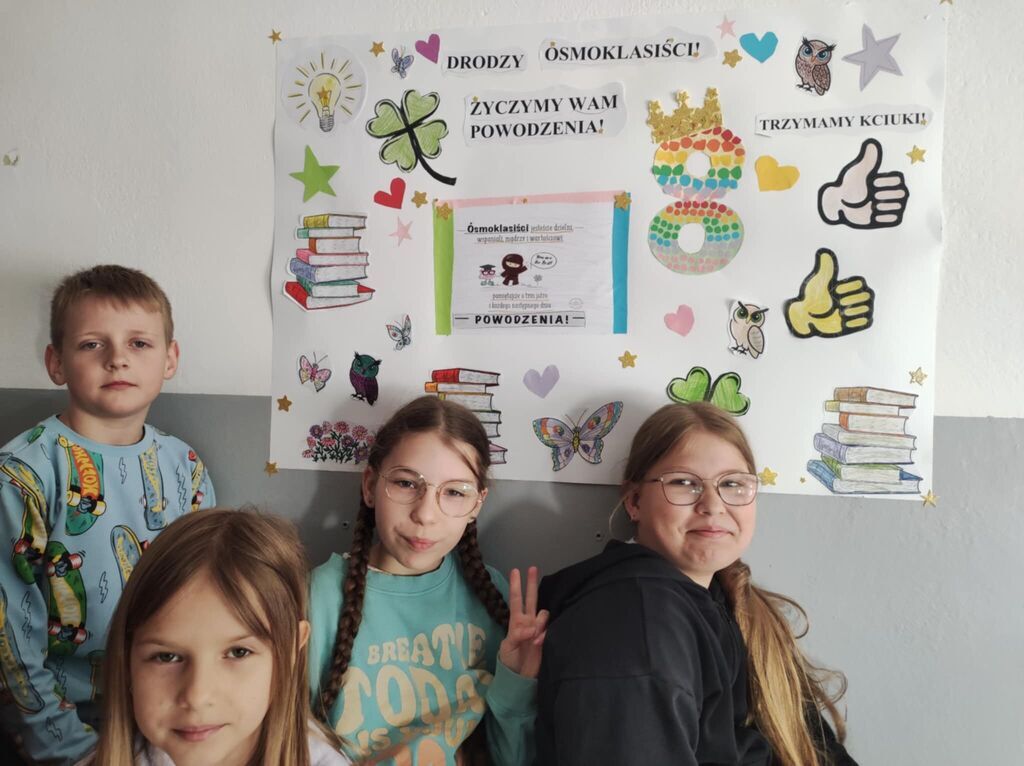 ŚWIETLICA WSPIERA ÓSMOKLASISTÓW